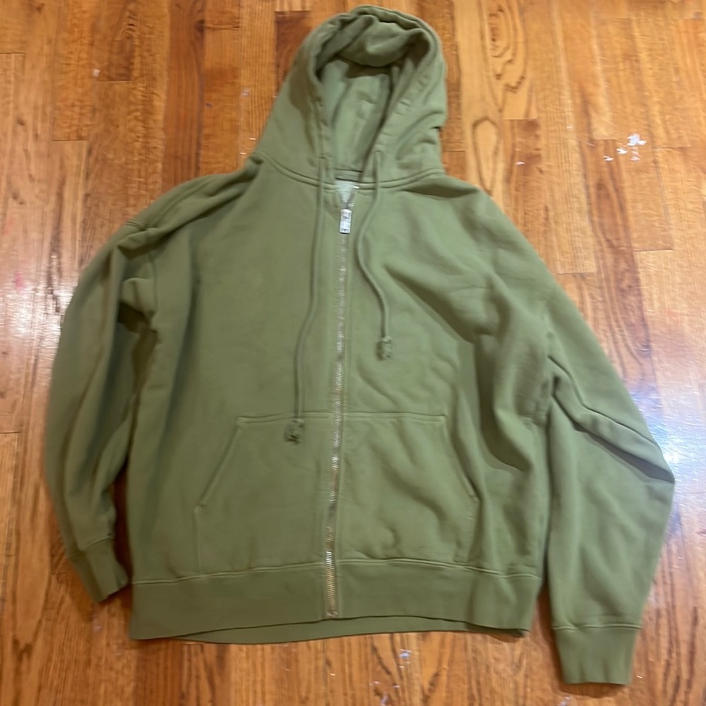 John galt brandy Melville women’s hoodie green oversized